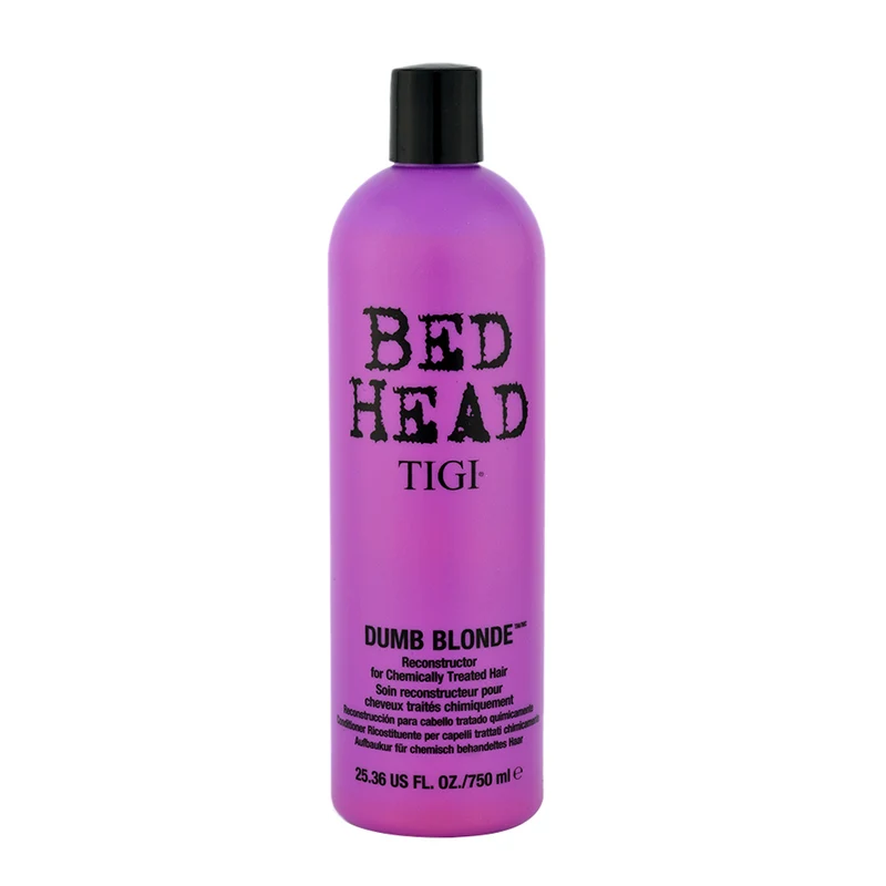 Tigi Bed Head Dumb Blonde Reconstructor Conditioner 750ml - balsamo capelli biondi trattati