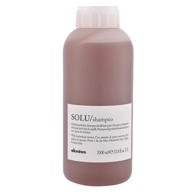 Davines Essential HairCare Solu Shampoo 1000ml - shampoo rinfrescante per tutti i tipi di capelli