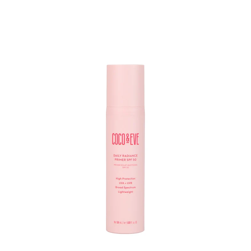 Coco & Eve Daily Radiance Primer SPF50 50ml - protezione solare viso