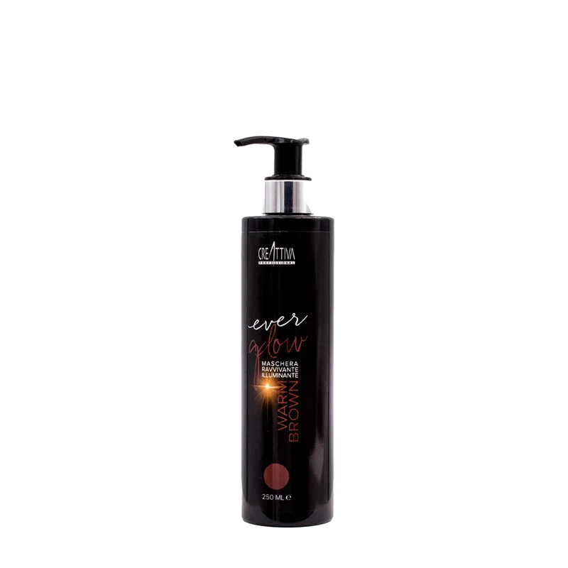 Creattiva Erilia Everglow Maschera Ravvivante Illuminante Warm Brown 250ml - maschera riflessante