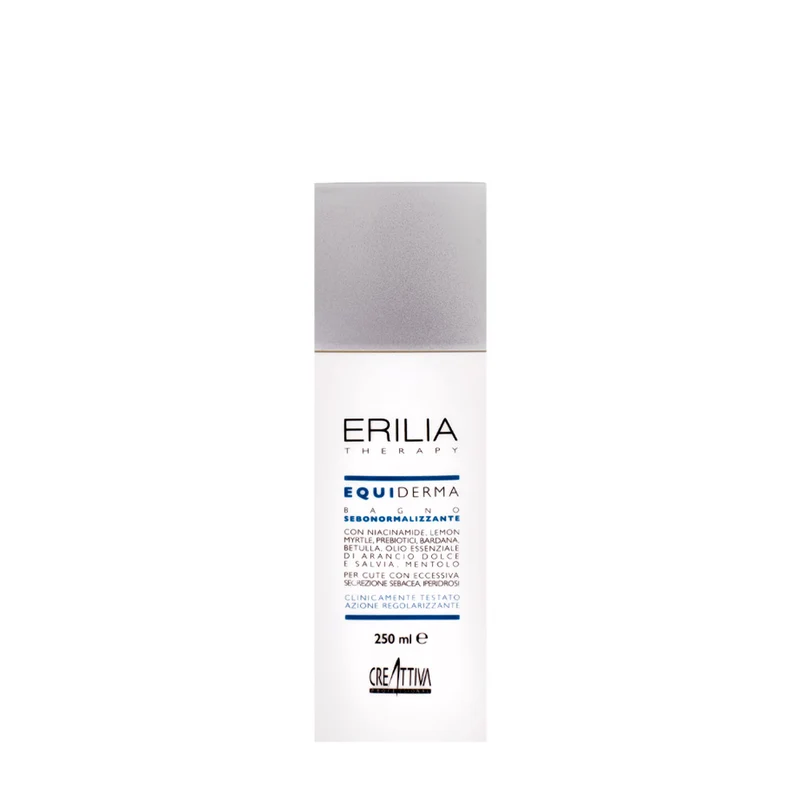 Creattiva Erilia Equiderma Bagno Sebonormalizzante 250ml - shampoo sebonormalizzante