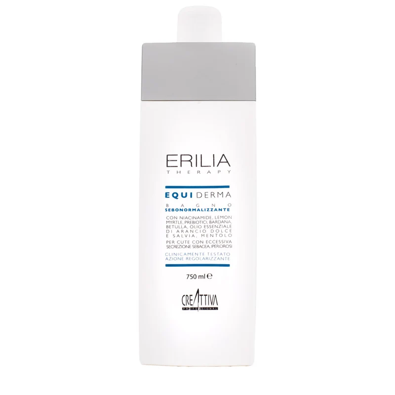 Creattiva Erilia Equiderma Bagno Sebonormalizzante 750ml - shampoo sebonormalizzante