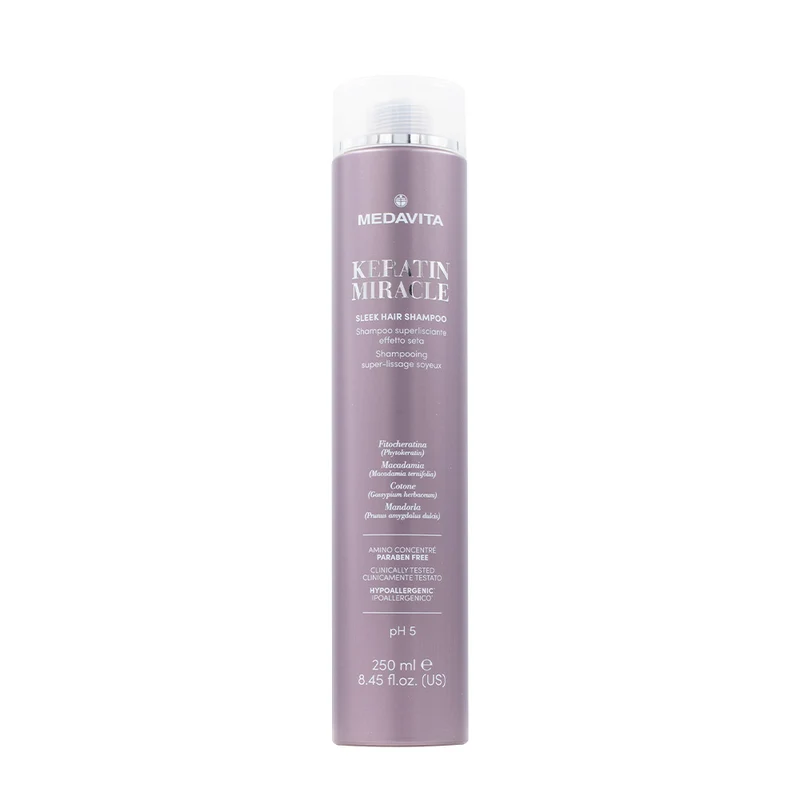 Medavita Lunghezze Keratin Miracle Sleek Hair Shampoo 250ml - shampoo lisciante
