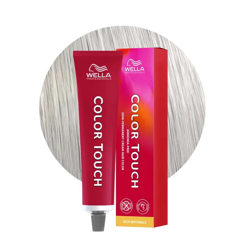 Wella Color Touch Rich Naturals 9/86Biondo Chiarissimo Perla Violetto 60ml - colore semi permanente senza ammoniaca