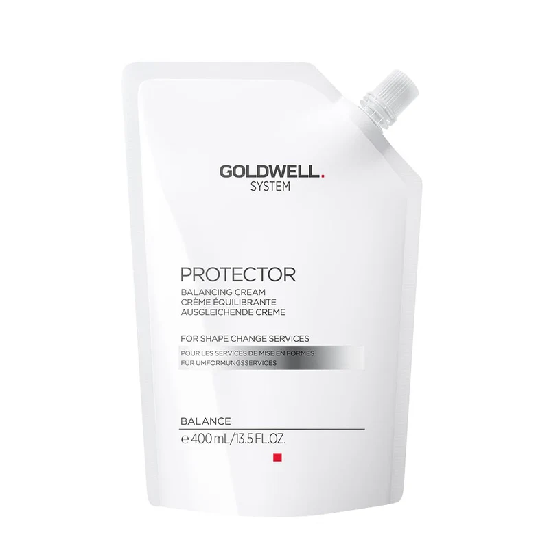 Goldwell Nuwave System Protector 400ml - balancing cream per capelli trattati e fragili