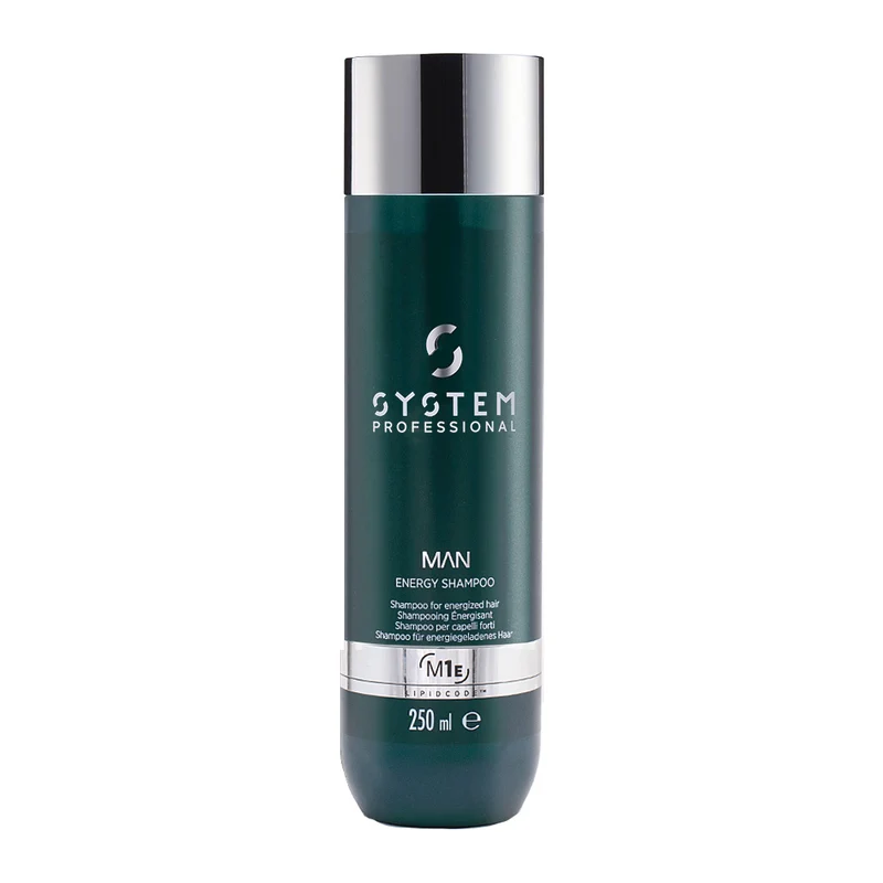 System Professional Man Energy Shampoo 250ml - shampoo fortificante