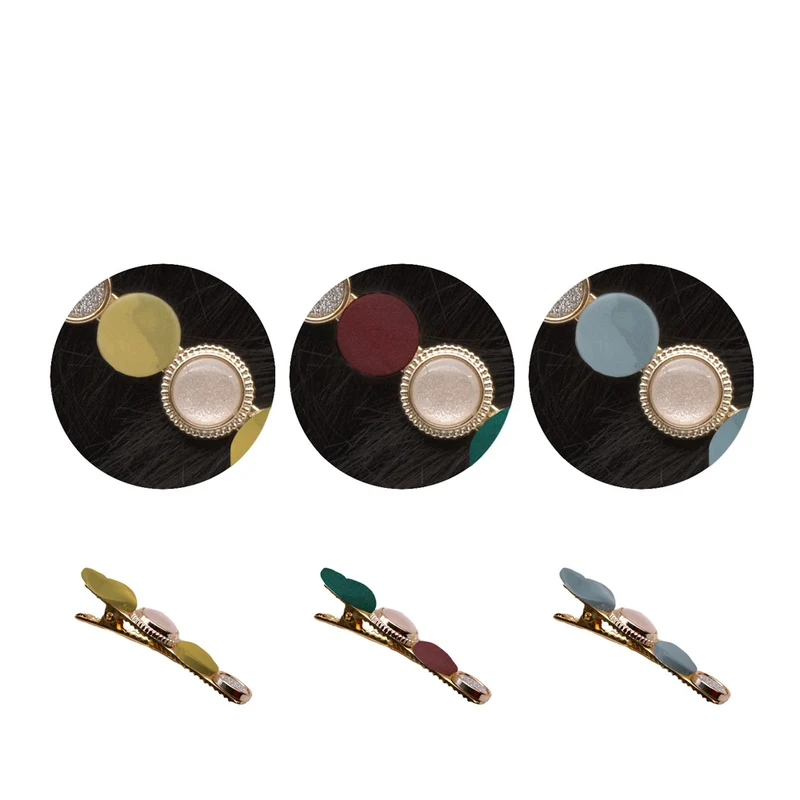 VIAHERMADA Mollette Clip in Metallo Set 6cm x 3