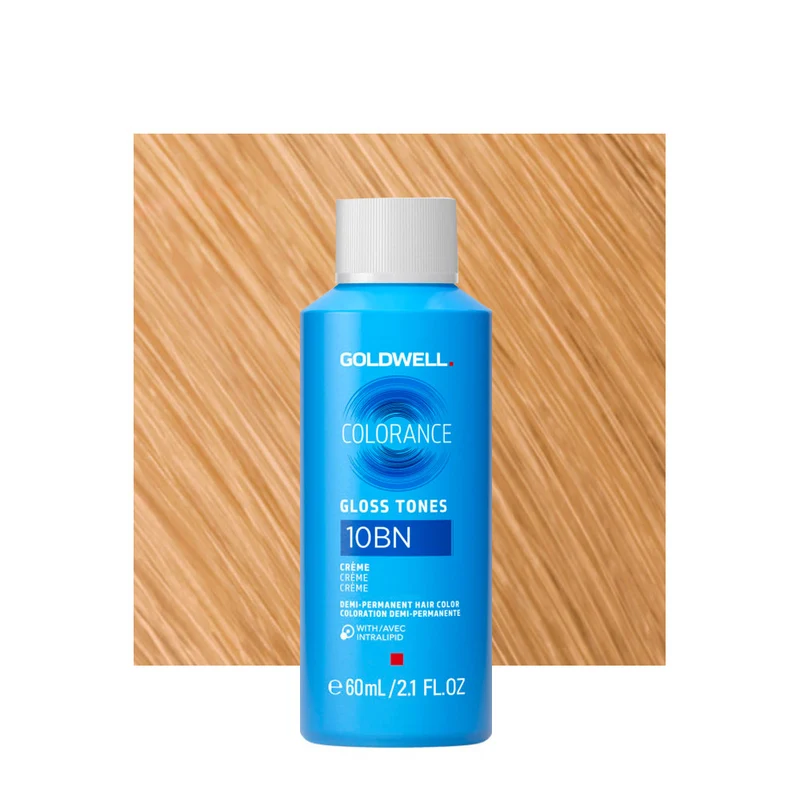 10BN Goldwell Colorance Gloss Tones Warm Blonde Creme 60ml - colorazione demi- permanente