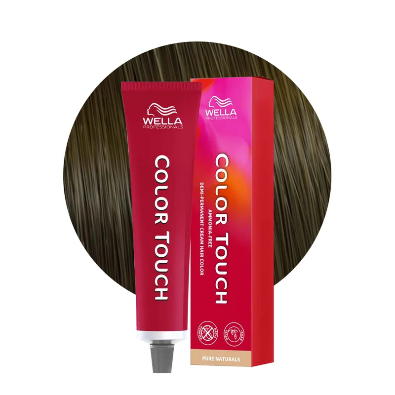 Wella Color Touch Pure Naturals 5/0 Castano Chiaro 60ml - colore semipermanente senza ammoniaca