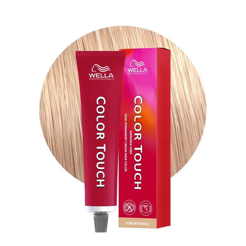 Wella Color Touch Pure Naturals 10/05 Biondo Super Chiaro Naturale Mogano 60ml - colore semipermanente senza ammoniaca