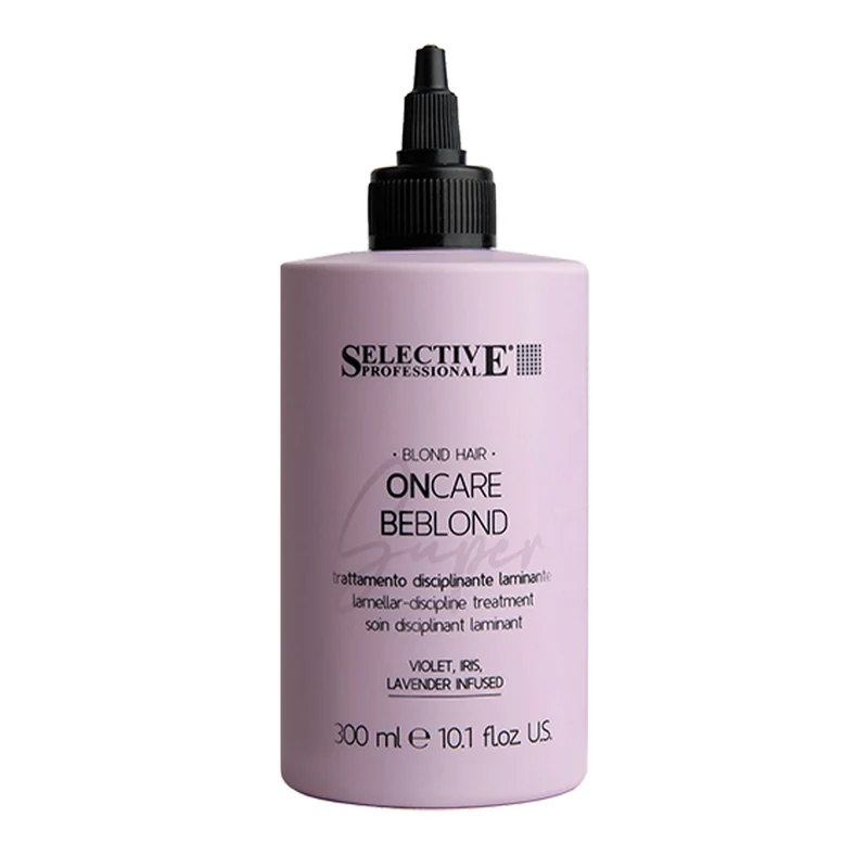 Selective Professional On Care No Yellow Super Blond 300ml - trattamento disciplinante laminante