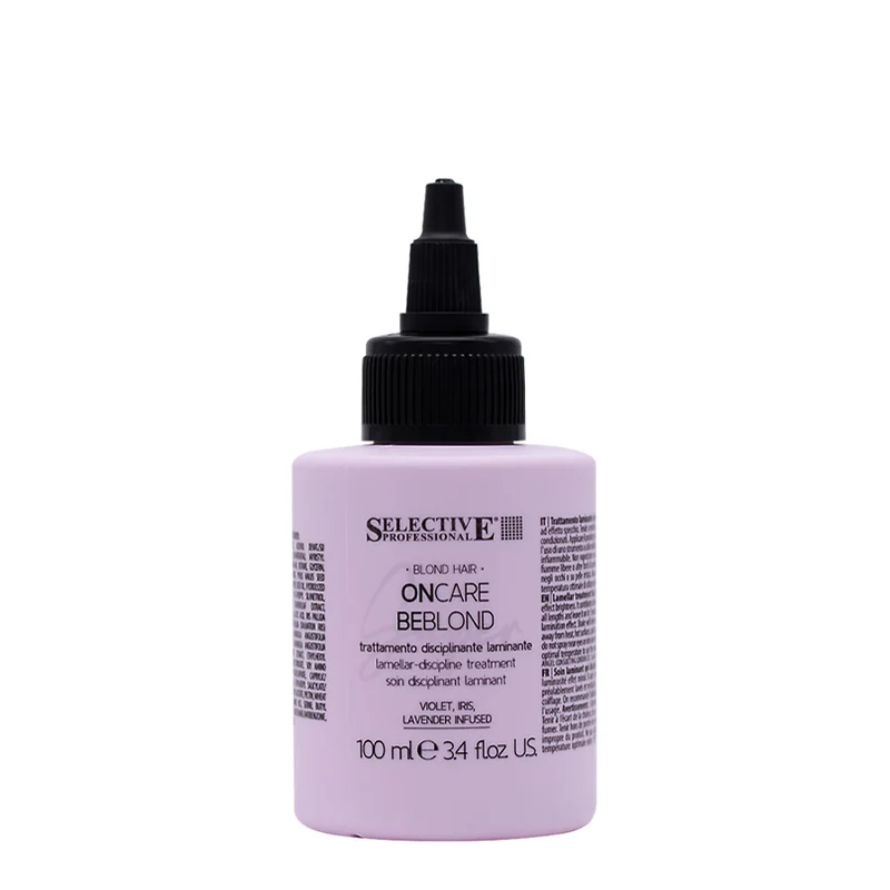 Selective Professional On Care No Yellow Super Blond 100ml - trattamento disciplinante laminante