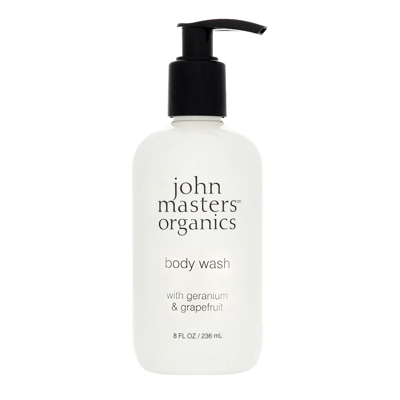 John Masters Organics Geranium & Grapefruit Body Wash 236ml - bagnoschiuma al geranio e pompelmo