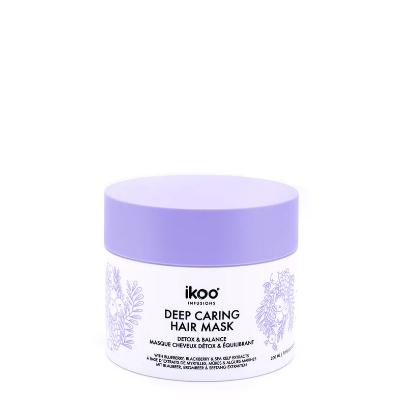 Ikoo Mask Detox & Balance 200ml - maschera detossinante per capelli fragili