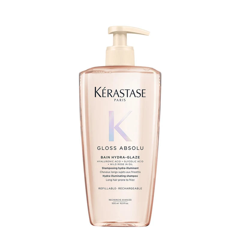 Kerastase Gloss Absolu Bain Hydra Glaze 500ml - shampoo anticrespo illuminante