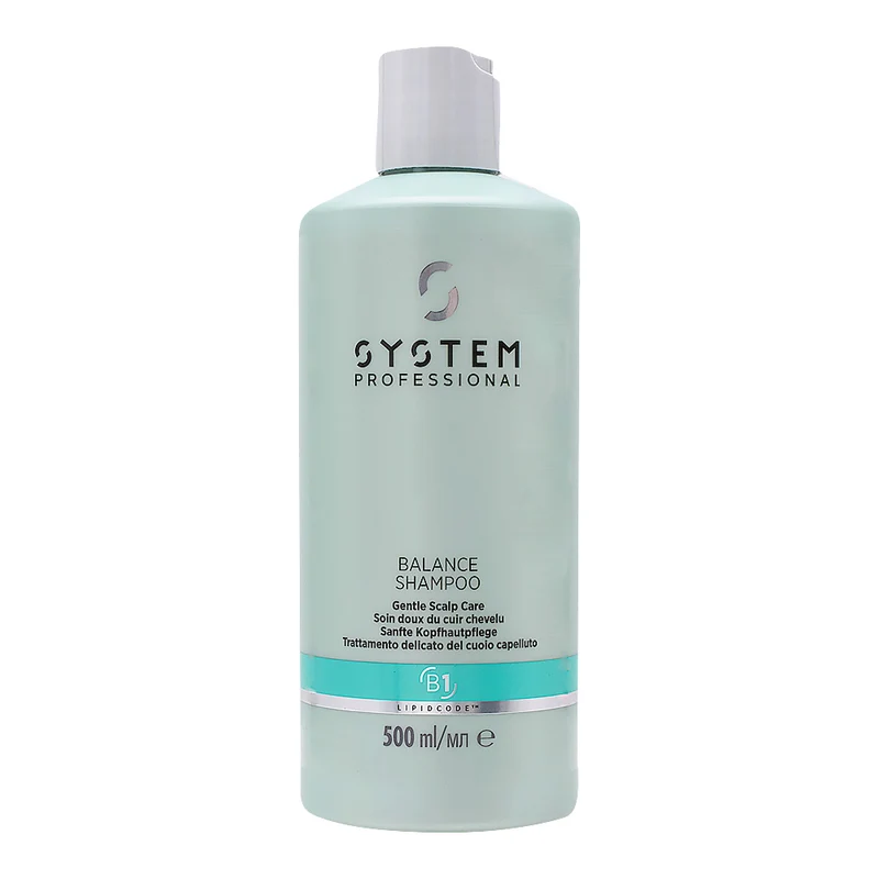 System Professional Balance Shampoo B1, 500ml - shampoo cute sensibile