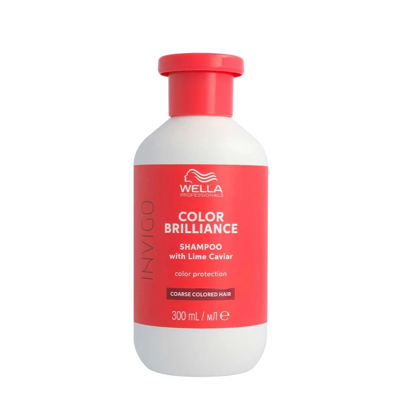 Wella Invigo Color Brilliance Coarse Color Protection Shampoo 300ml - shampoo per capelli colorati grossi