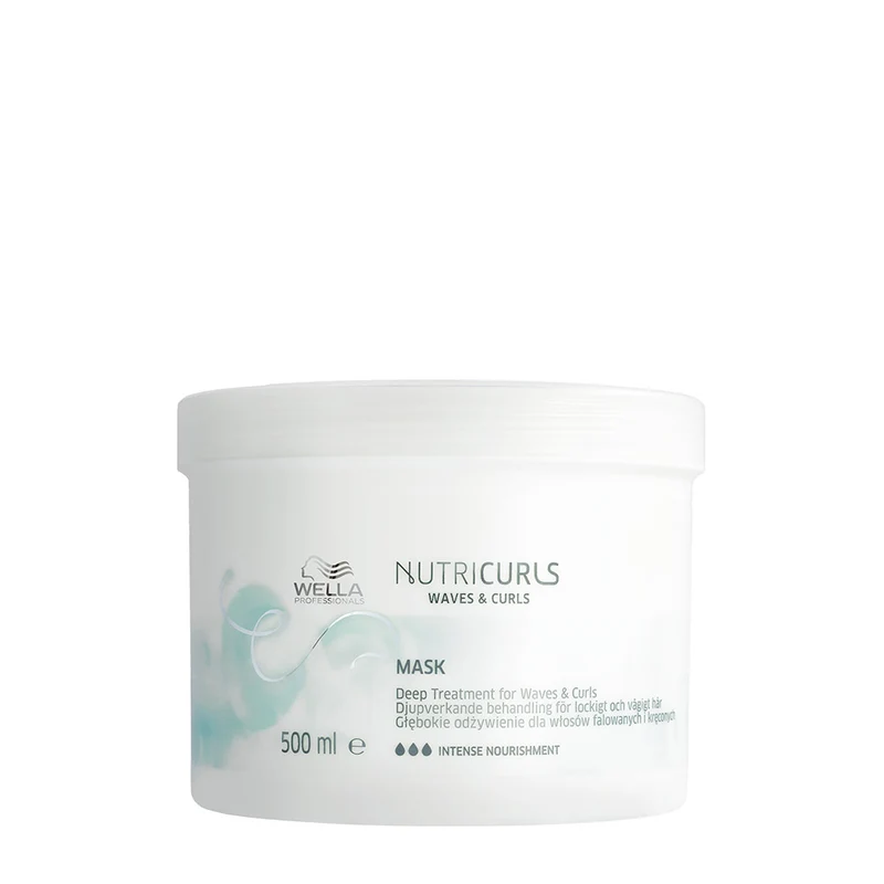Wella Nutricurls Waves & Curls Mask 500ml - maschera capelli mossi e ricci