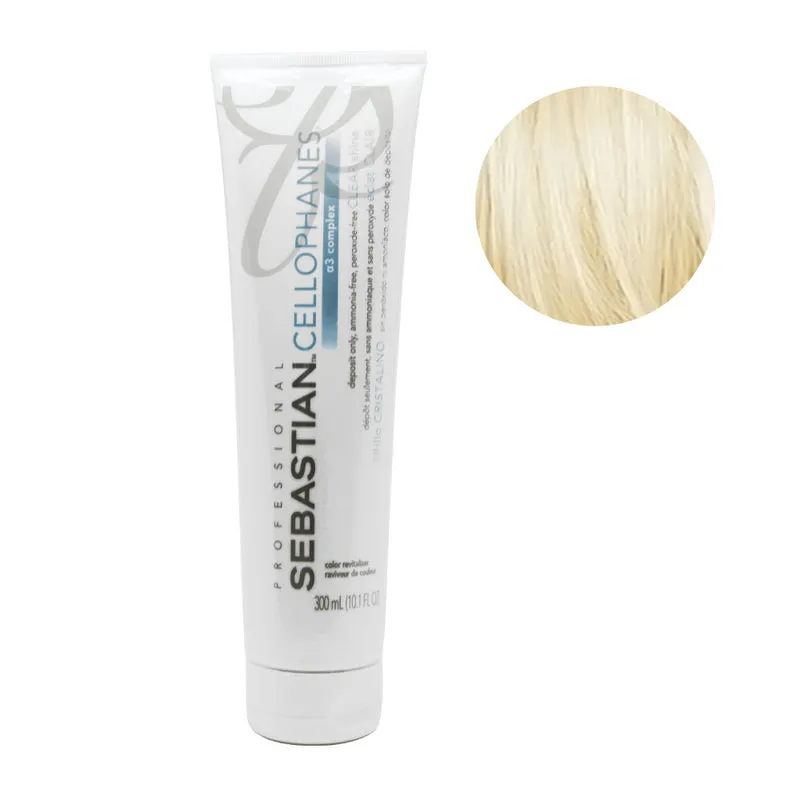 Sebastian Cellophanes Clear Shine 300ml - maschera lucidante ristrutturante