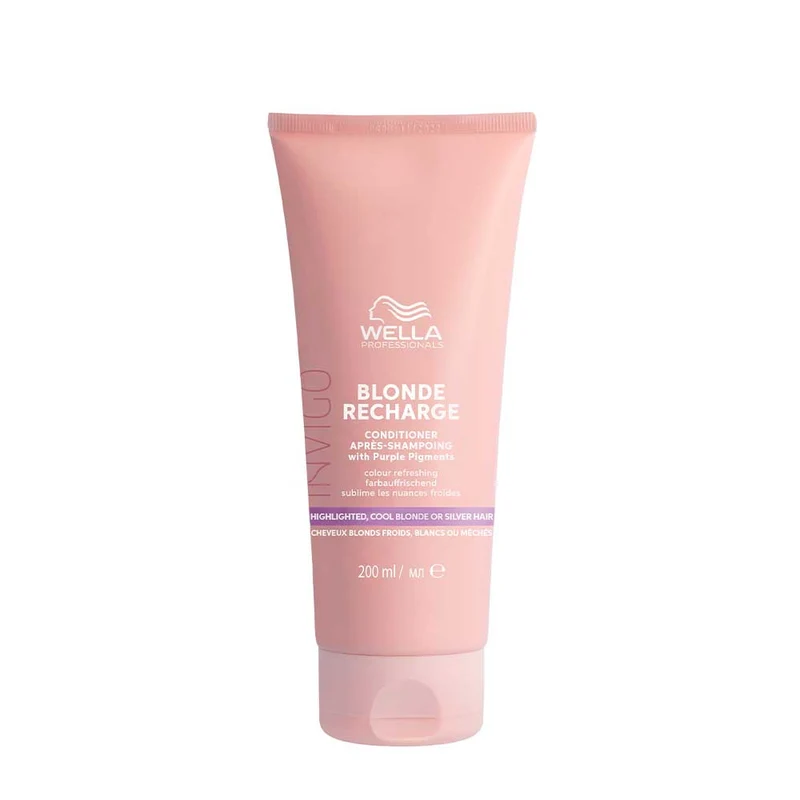 Wella Invigo Blonde Recharge Conditioner 200ml - balsamo antigiallo