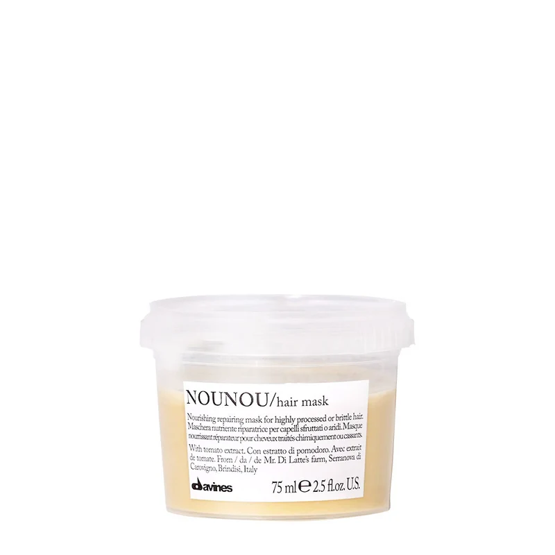Davines Essential HairCare Nounou Hair Mask 75ml - maschera riparatrice per capelli sfruttati e aridi