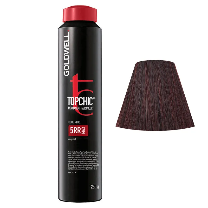 Goldwell Topchic Can 5RR Max Deep Red 250gr - colore permanente in bombola