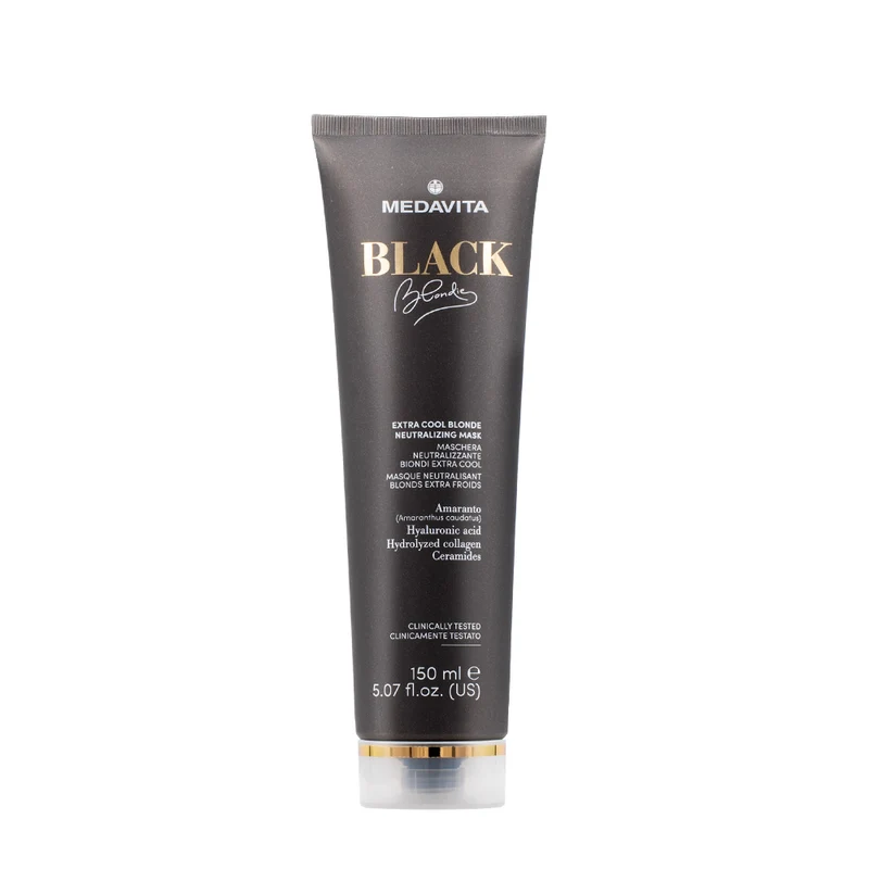 Medavita Lunghezze Blondie Black Extra Cool Blonde Neutralizing Mask 150ml - maschera neutralizzante biondi extra cool