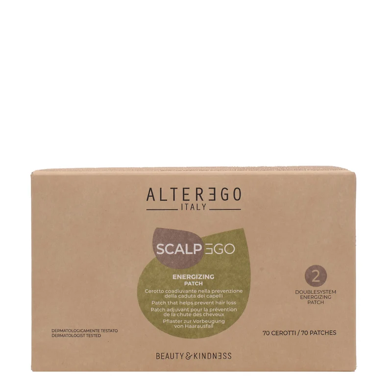 Alterego Scalpego Double System Energizing Patch 70pz - cerotti anti-caduta
