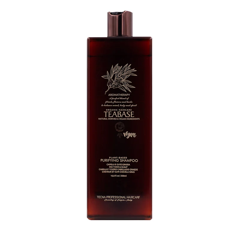 Tecna Teabase Aromatherapy Purifying Shampoo 500ml - shampoo per capelli e cute grassa