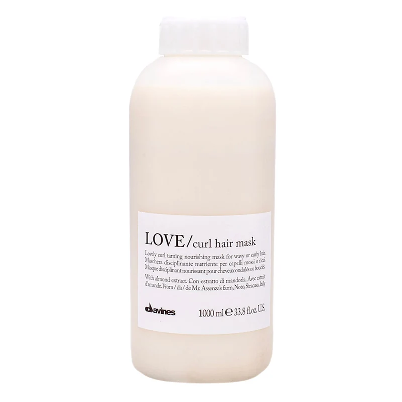 Davines Essential HairCare Love Curl Hair Mask 1000ml - maschera disciplinante per capelli ricci o mossi