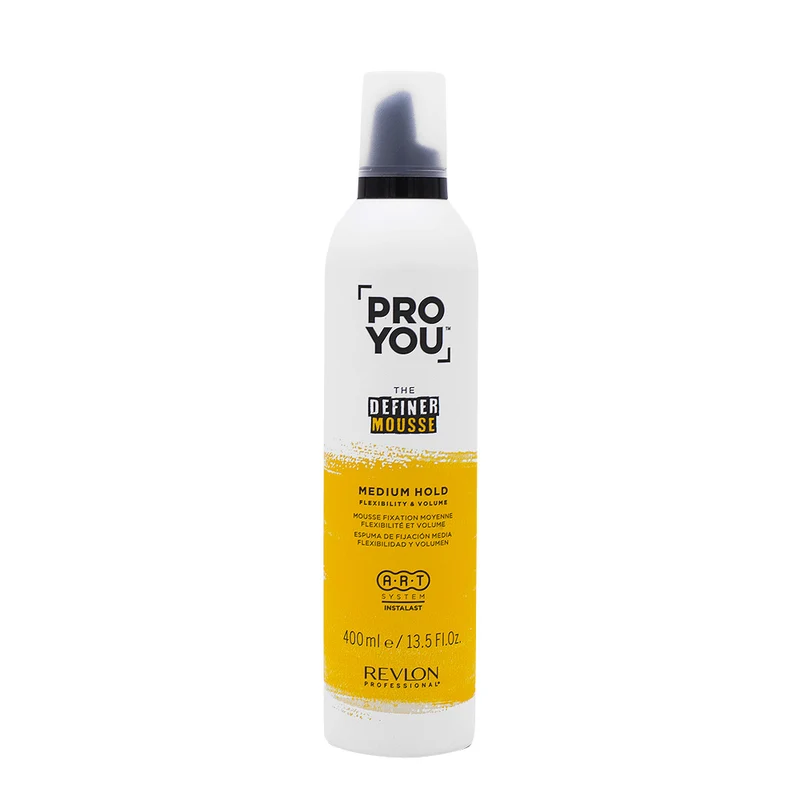 Revlon Pro You The Definer Medium Hold 400ml - schiuma tenuta media