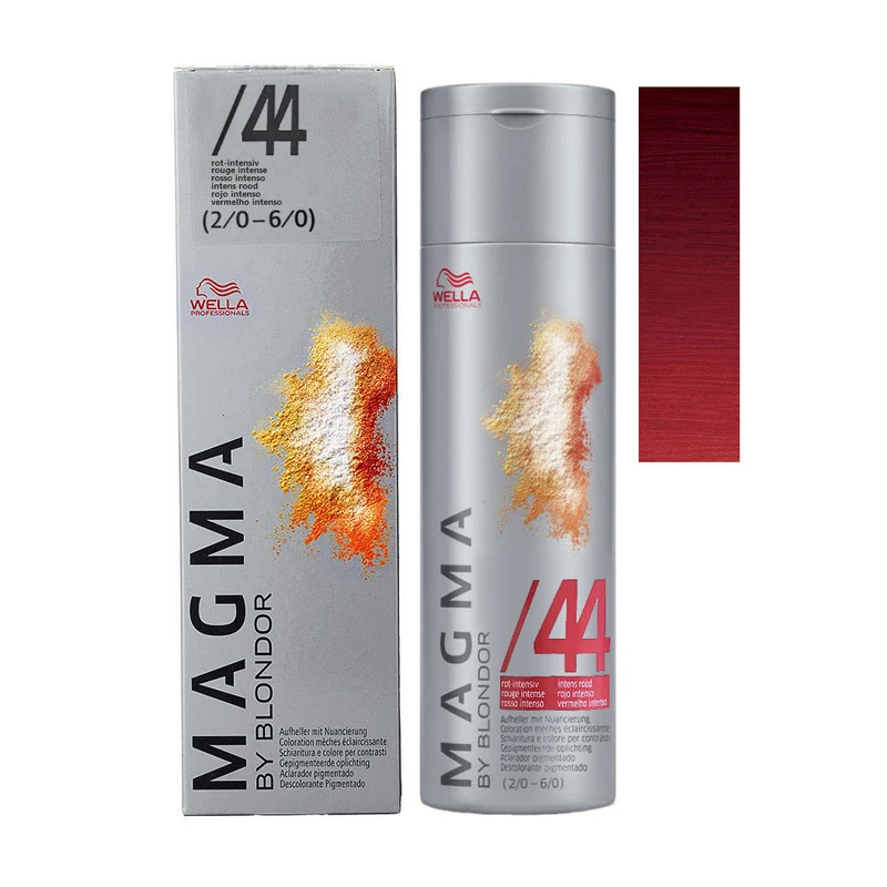 Wella Magma /44 Rosso Intenso 120g - decolorante