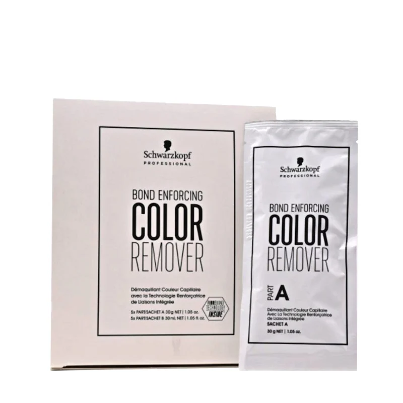Schwarzkopf Bond Enforcing Color Remover 10sacchetti - decolorante mono dose