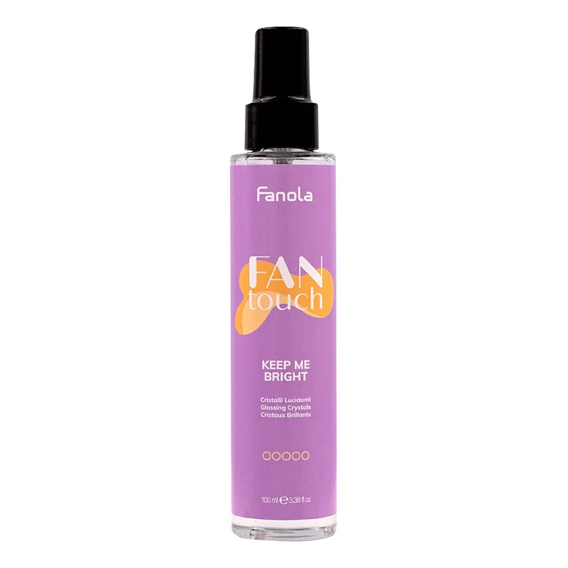 Fanola Fan Touch Keep Me Bright 100ml - cristalli lucidanti