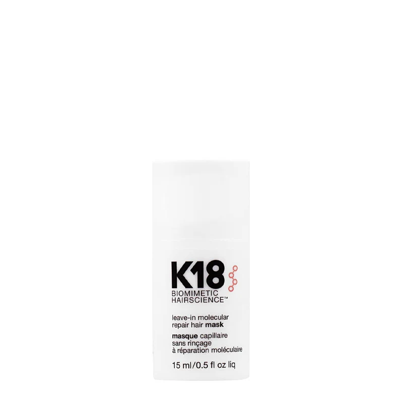 K18 Leave-In Molecular Repair Hair Mask 15ml - trattamento leave-in capelli danneggiati