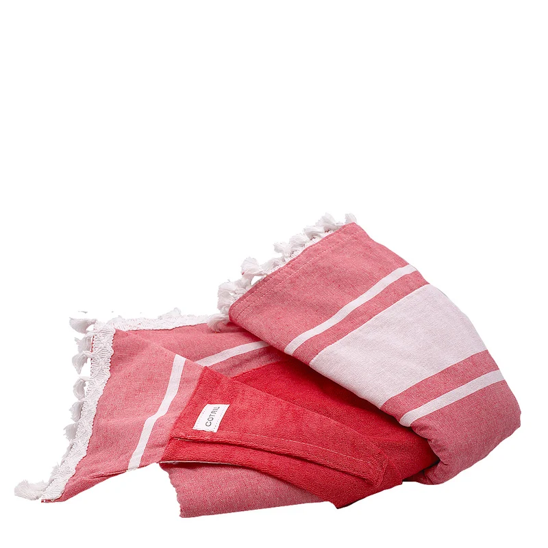 Cotril Telo Mare Rosso e Bianco OMAGGIO