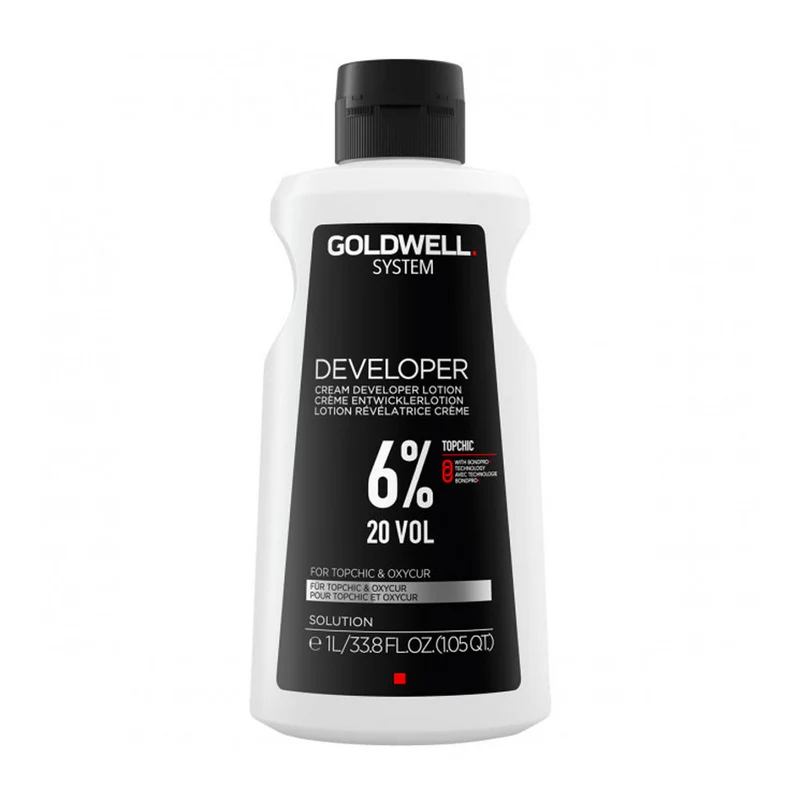 Goldwell System Developer Lotion 6% 1000ml - lozione ossidante in crema
