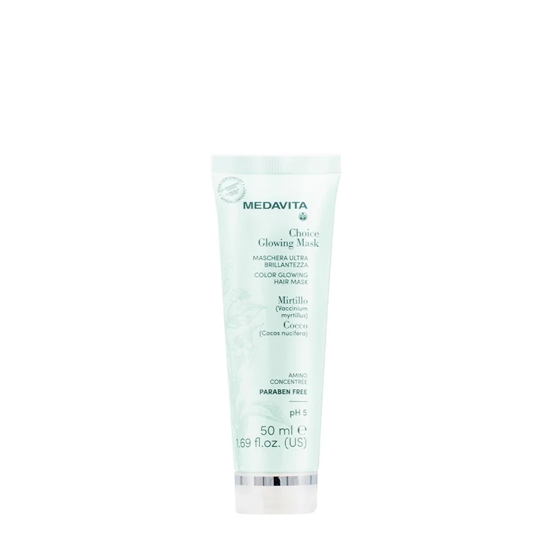 Medavita Choice Glowing Mask 50ml - maschera ultra brillantezza