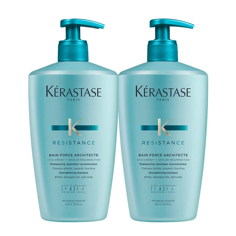 Kerastase Résistance Bain Force Architecte 500ml X2