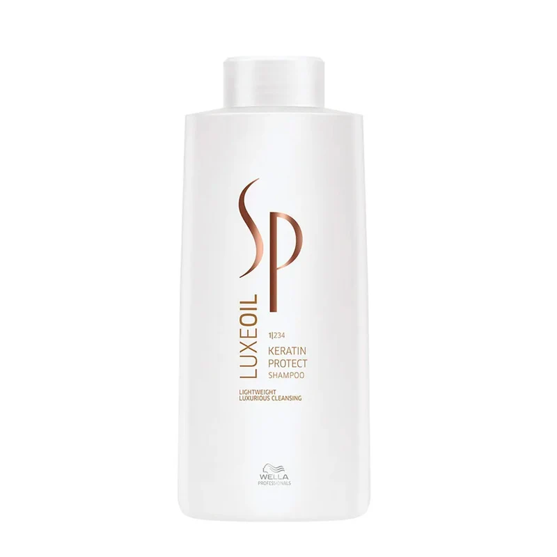 Wella SP Luxe Oil Keratine Protect Shampoo 1000ml - shampoo anticrespo