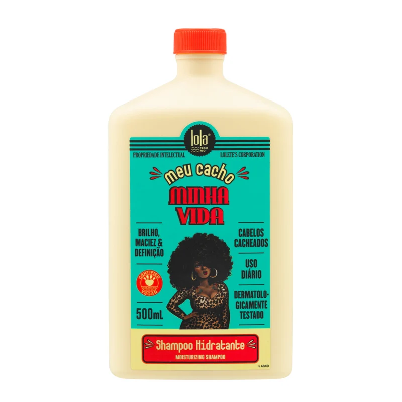 Lola From Rio Meu Cacho Minha Vida Shampoo 500ml - shampoo idratante quotidiano capelli ricci