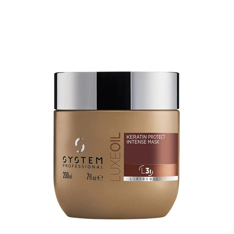 System Professional LuxeOil Keratin Protect Intense Mask 200ml - maschera anticrespo