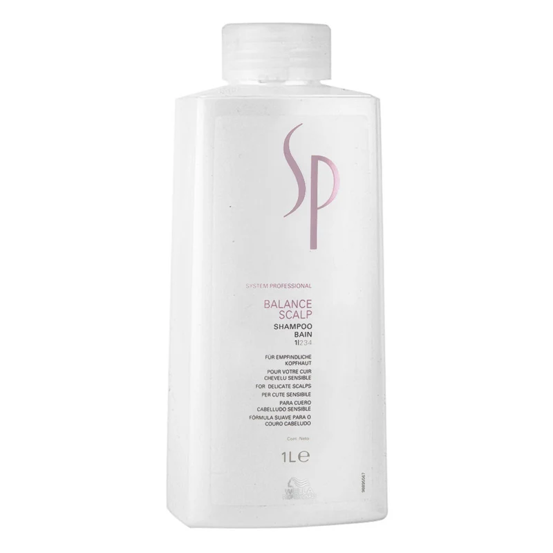 Wella SP Balance Scalp Shampoo 1000ml - shampoo anticaduta e cute sensibile