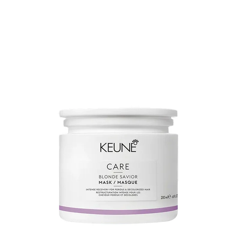 Keune Care Line Blonde Savior Mask 200ml - maschera per capelli decolorati