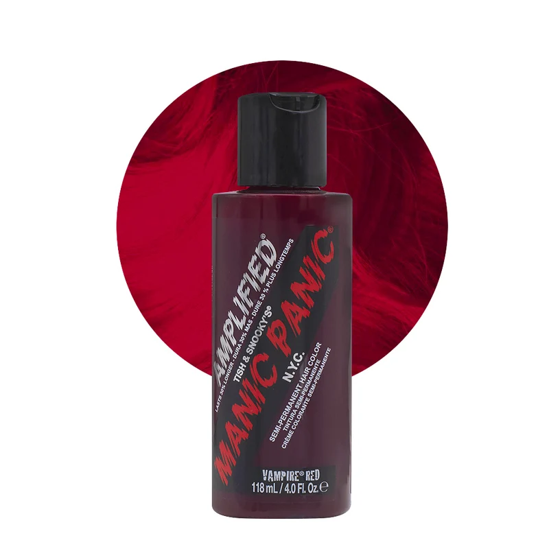 Manic Panic Amplified Cream Formula Vampire Red 118ml - colore semipermanente a lunga durata