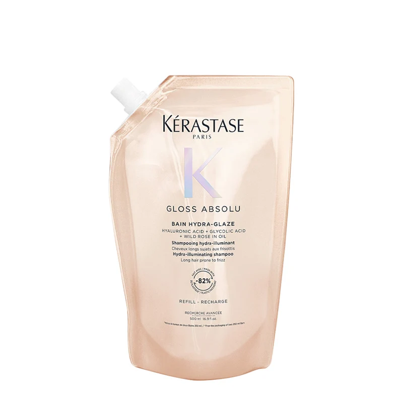 Kerastase Gloss Absolu Bain Hydra Glaze Eco-Refill 500ml - shampoo anticrespo illuminante