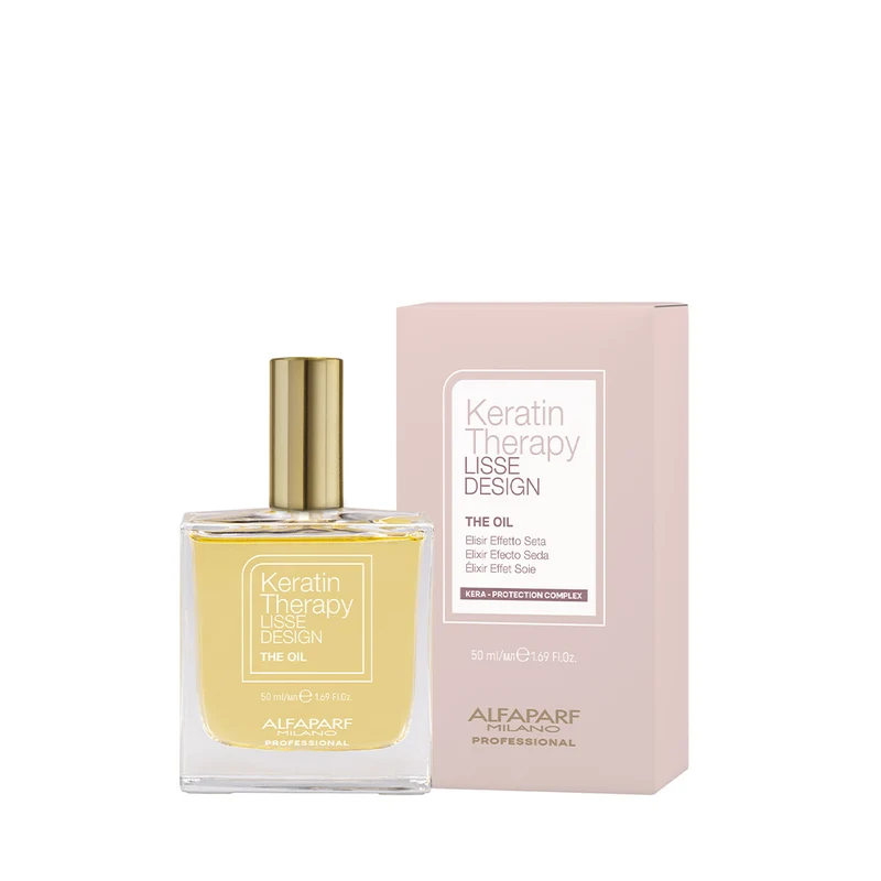 Alfaparf Milano Keratin Therapy Lisse Design The Oil 50ml - elisir in olio effetto seta