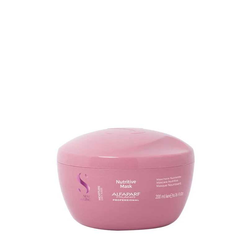 Alfaparf Milano Semi Di Lino Moisture Nutritive Mask 200ml - maschera nutriente per capelli secchi