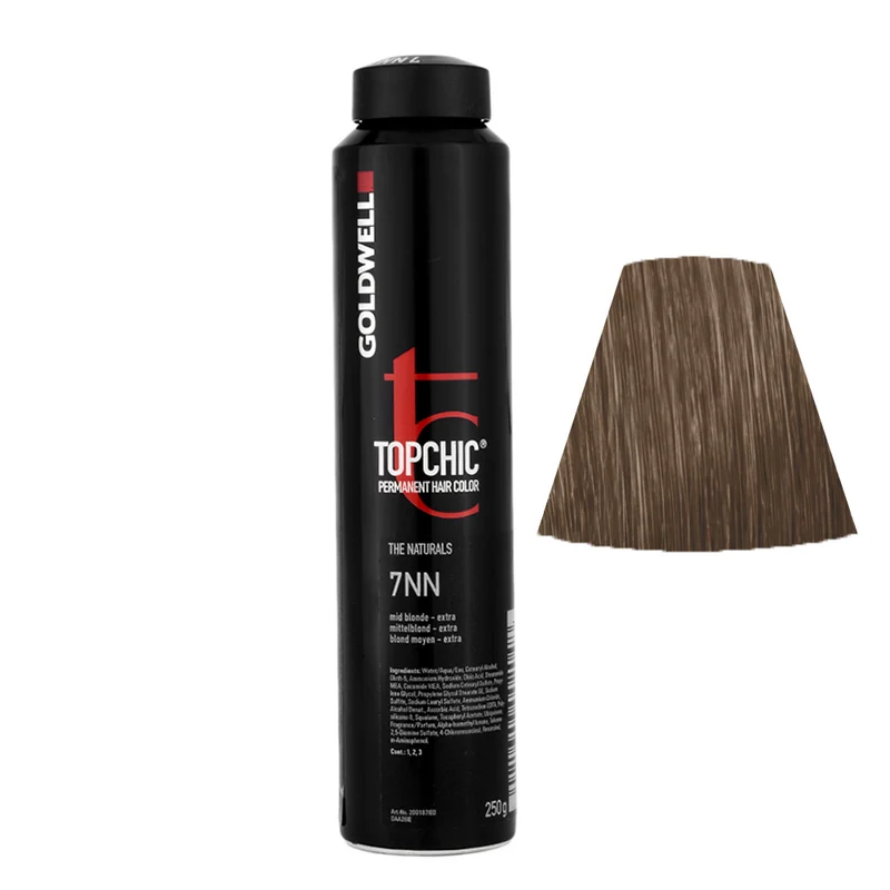 Goldwell Topchic Can 7NN Medium Blonde Extra 250gr - colore permanente in bombola