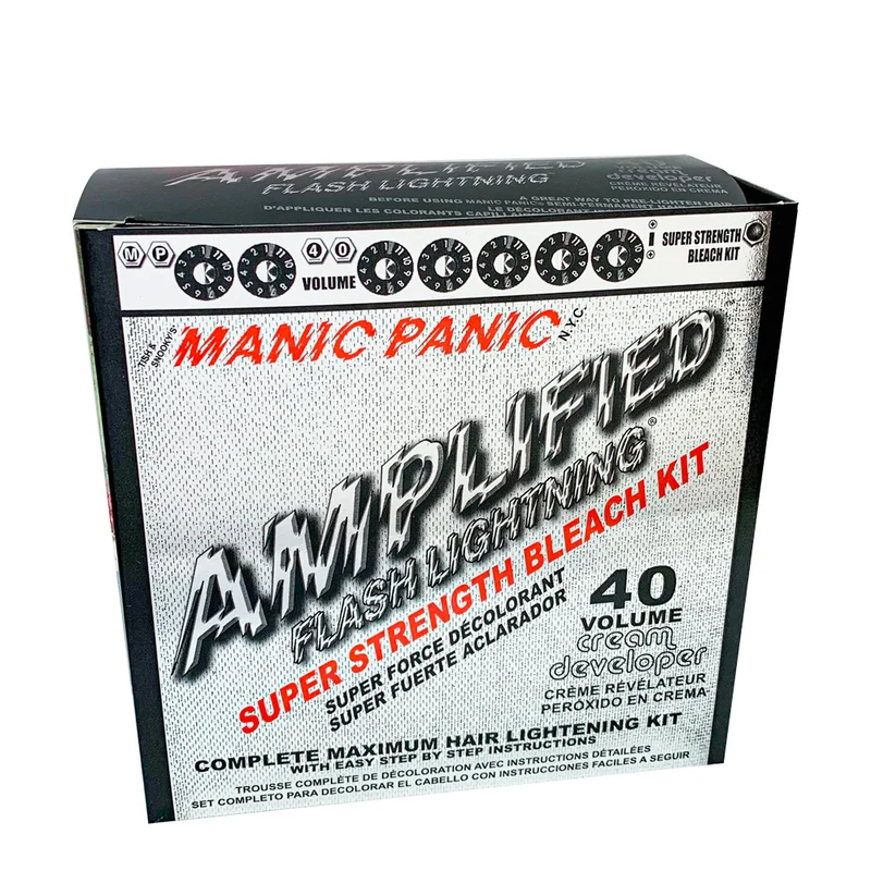 Manic Panic Flash Lightning Bleach Kit 40 volumi - kit decolorazione 40 volumi